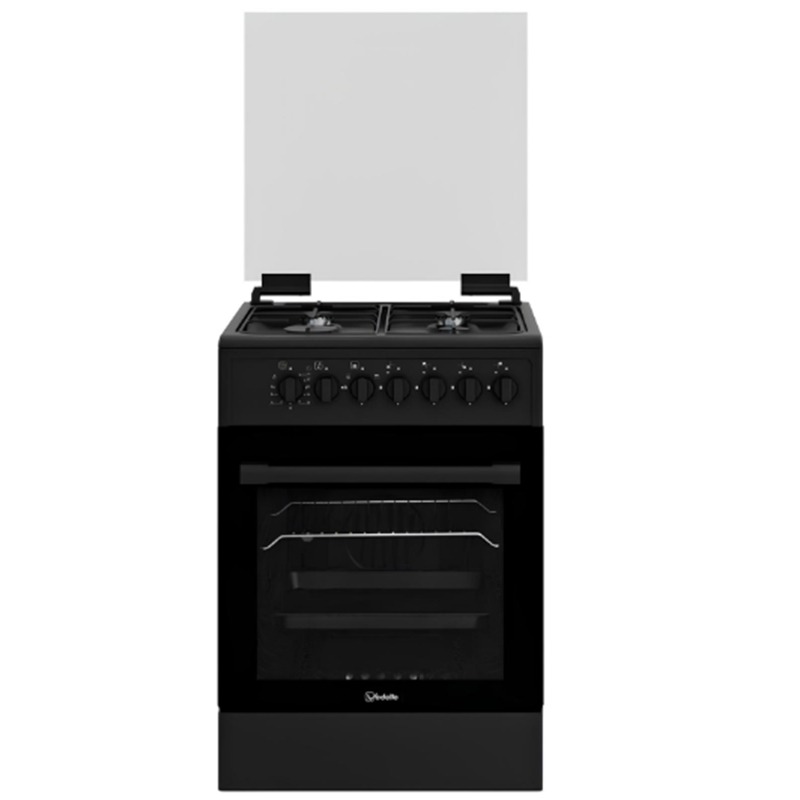 Cuisinière VEDETTE VGE6241BMA 4 Feux 60cm - Noir
