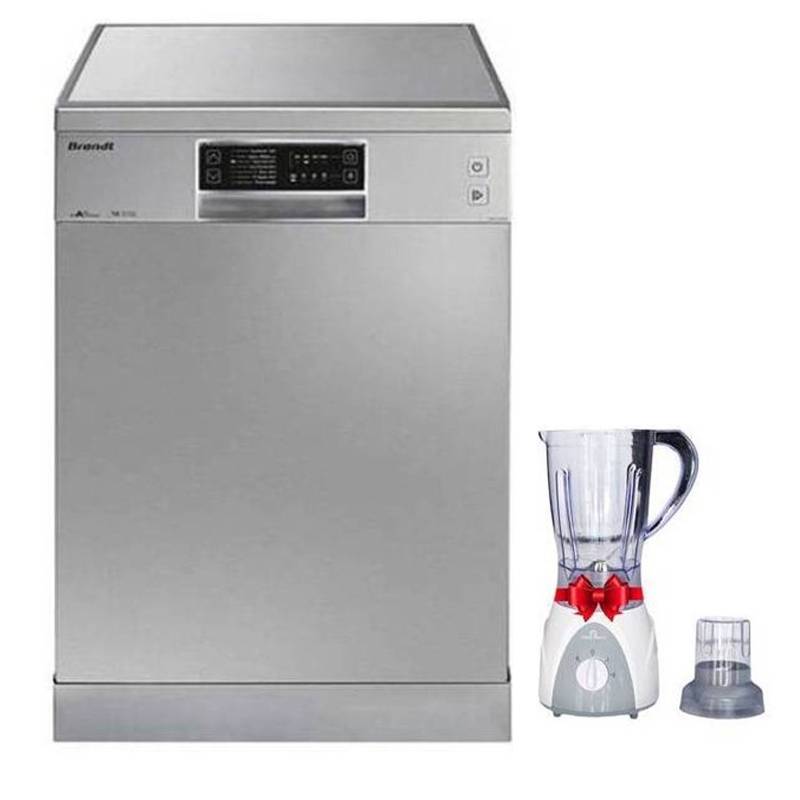 Lave Vaisselle BRANDT 14 Couverts DFH14524X Avec Afficheur + Four