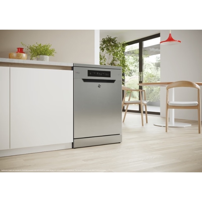 Lave vaisselle Inverter HOOVER 13 Couverts HF3E9LOX2-17 – Inox