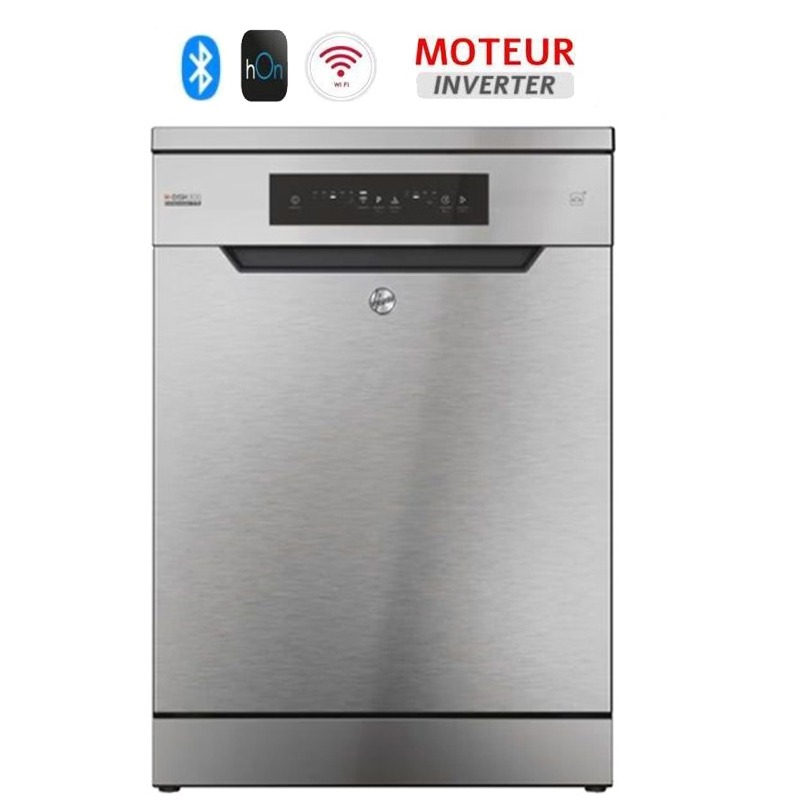 Lave vaisselle Inverter HOOVER 13 Couverts HF3E9LOX2-17 - Inox