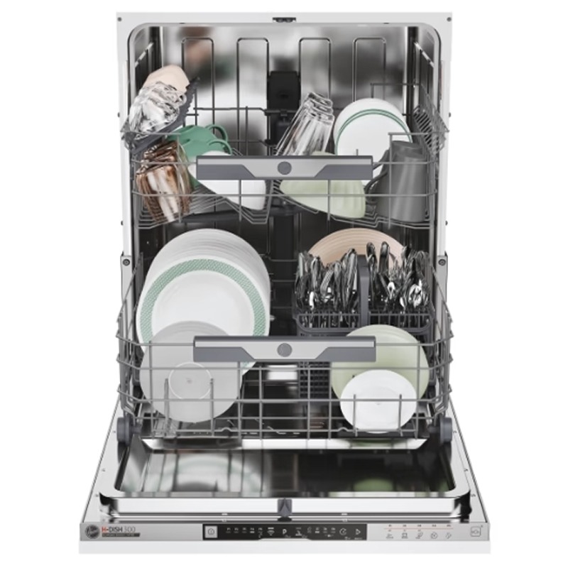 Lave Vaisselle Totalement Encastrable HOOVER HI4E7L0S-80 14Couverts – Blanc