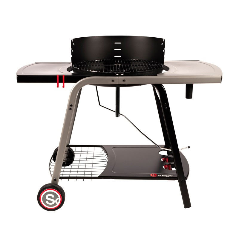 Barbecue SOMAGIC 389530 a Charbon Vulcano 2500 – Noir