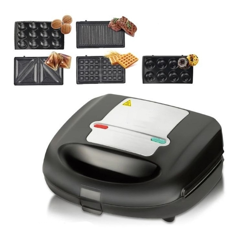 Appareil à Panini 5EN1 IRONIX WMN43-32 1200W - Noir