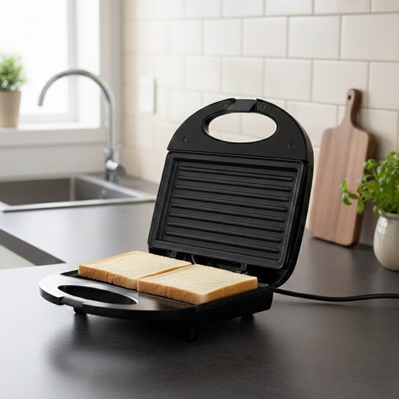 Appareil à Panini IRONIX WMN43-26 1000W – Noir