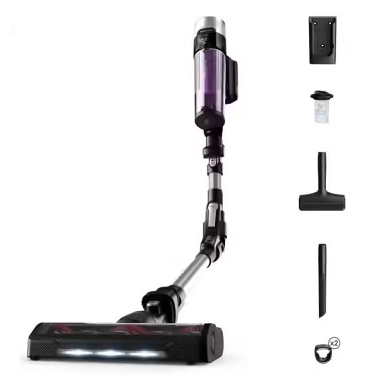 Aspirateur Balai ROWENTA Force Flex 9.60 Rechargeable 0.4L - Noir&Violet