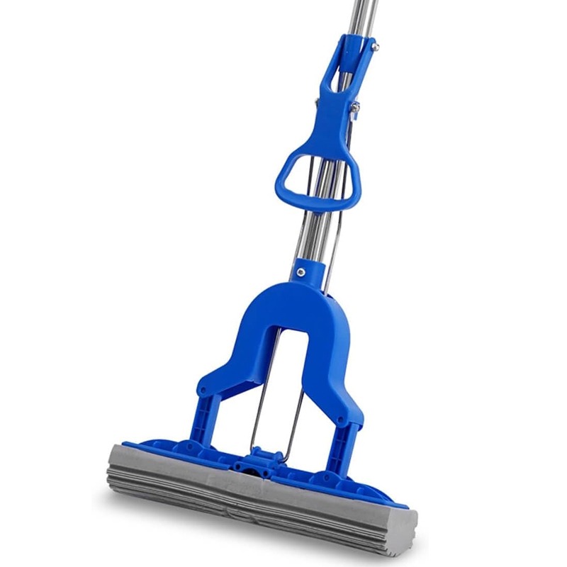 Balai Serpillère Kleaner à Éponge 27 cm – Bleu