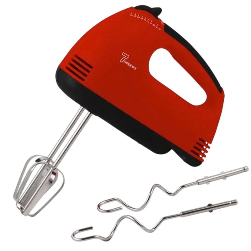 Batteur À Main Sans Bol IRONIX WMN43-23 280W - Rouge&Noir