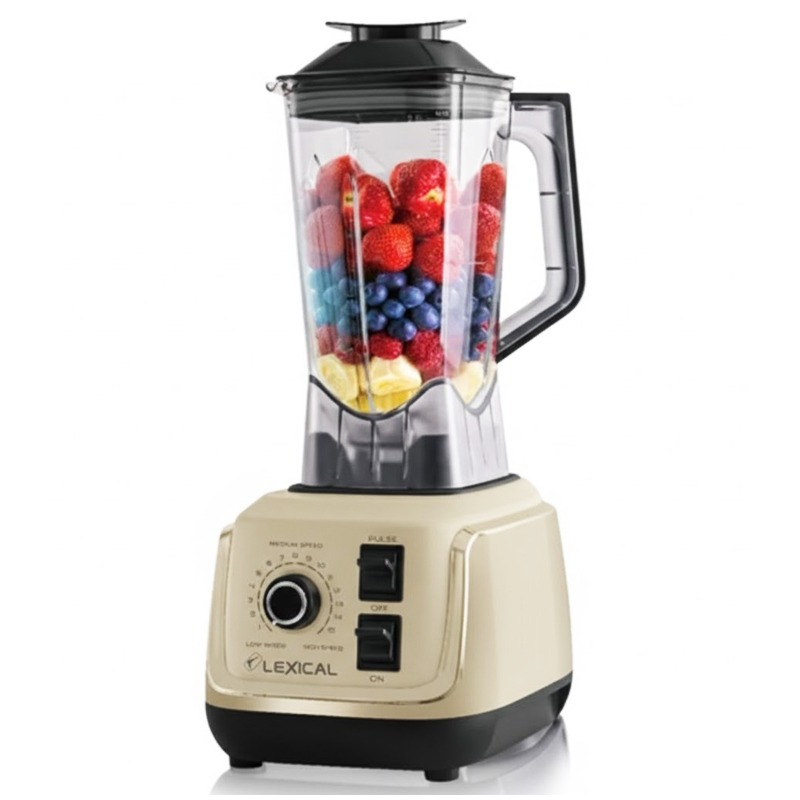 Blender 2EN1 LEXICAL LBL-1570-3 1500W 2.5L - Beige