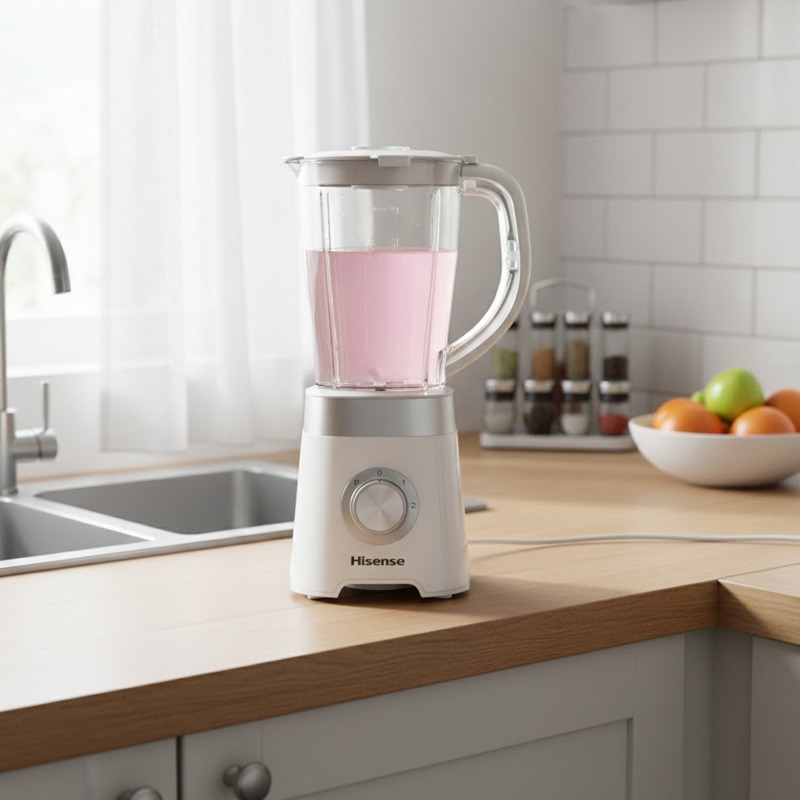 Blender HISENSE H15TBWES2A 1.5 Litres 500W – Blanc&Inox