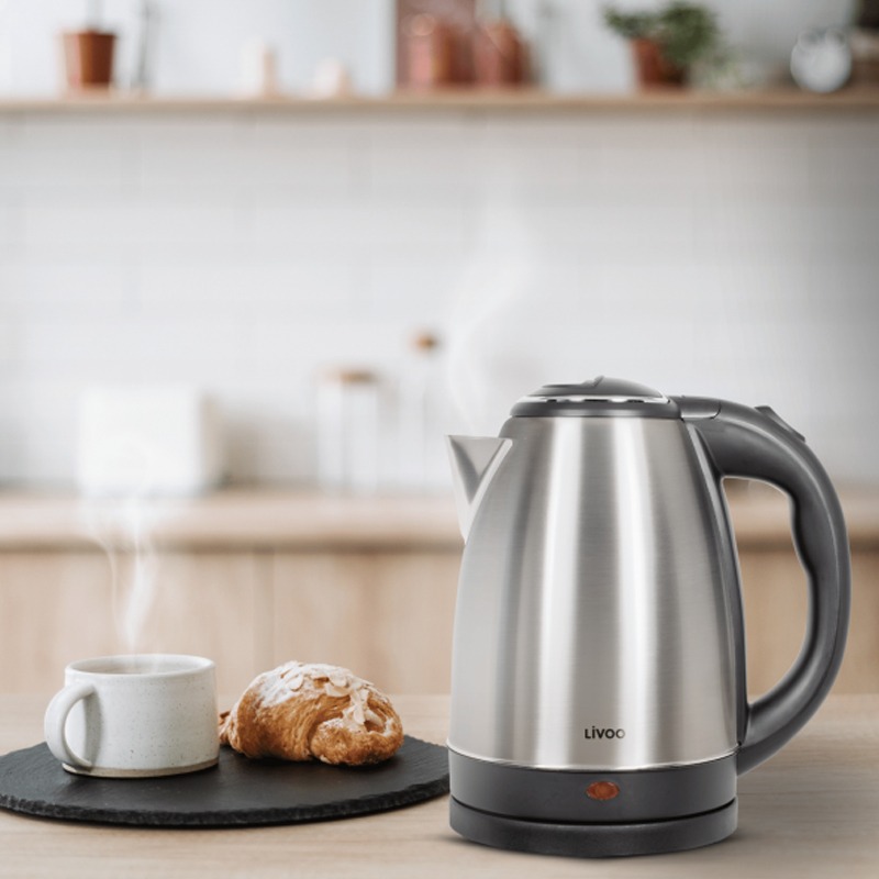 Bouilloire Sans Fil LIVOO DOD207 1.8 L – Inox