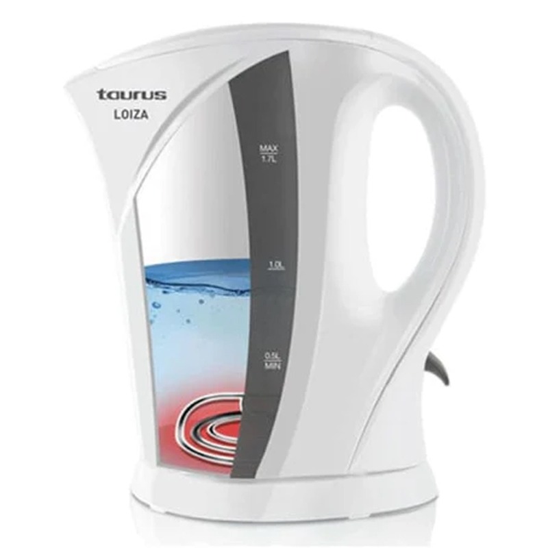 Bouilloire TAURUS Loiza 958514 1.7 Litres – Blanc