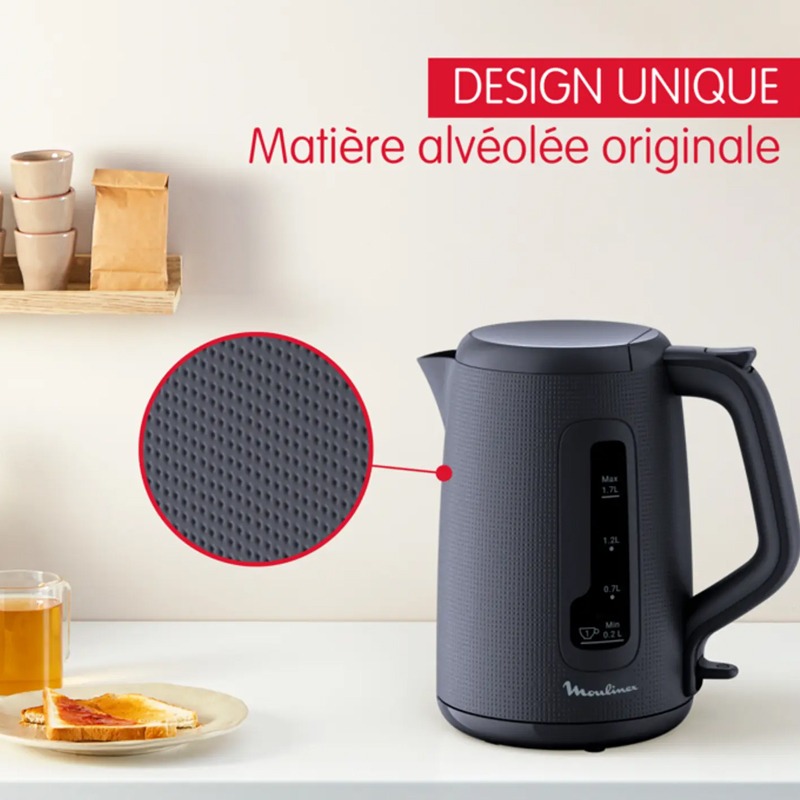 Bouilloire Sans Fil MOULINEX BY2M0810 1.7L – Noir