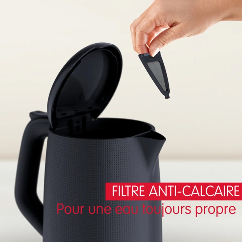 Bouilloire Sans Fil MOULINEX BY2M0810 1.7L – Noir