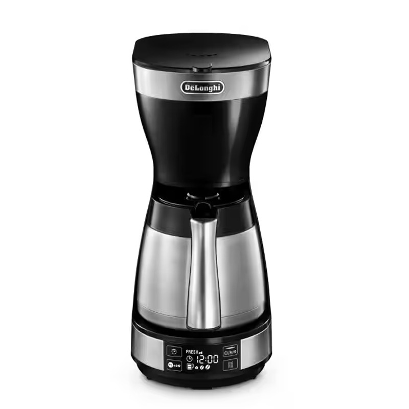 Cafetière à Filtre DELONGHI ICM16731 1200W 10 Tasses – Noir
