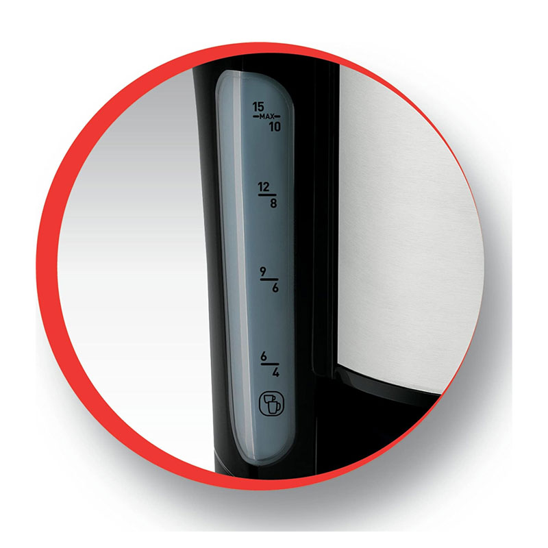 Cafetière principio MOULINEX FG362810 1000W 15 Tasses – Noir