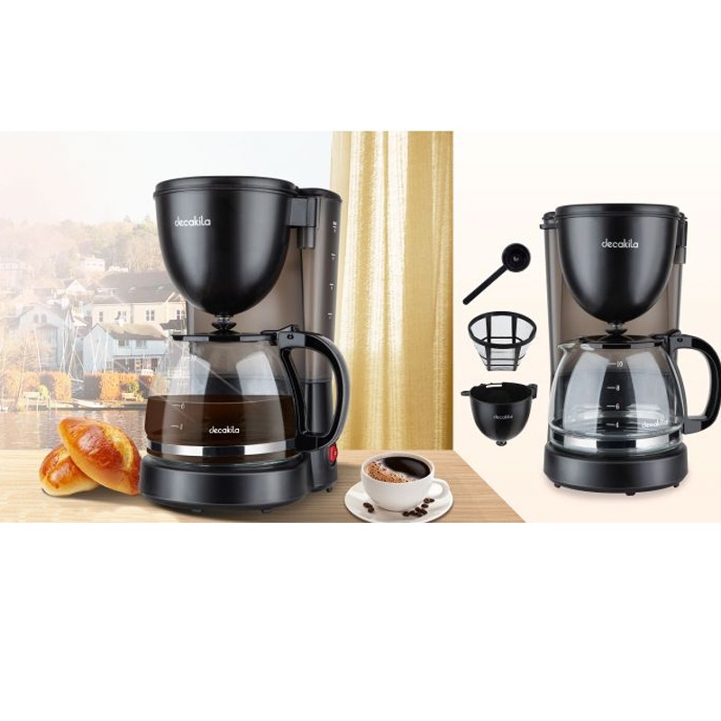 Cafetière Électrique DECAKILA KECF001B 750W 1.25L – Noir
