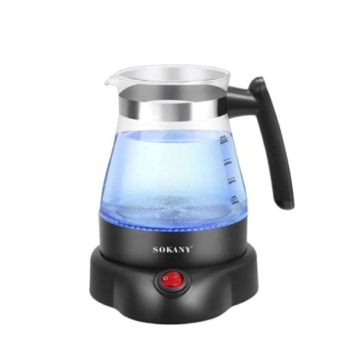 Cafetière Électrique Turc SOKANY En Verre SK-09045T 600W – Noir