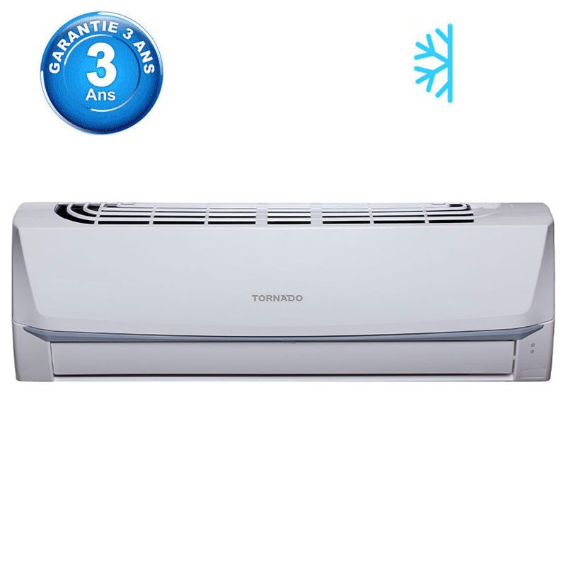 Climatiseur TORNADO Split Froid 18000 BTU - GAR 3 ANS ( 5 ANS COMPRESSEUR)