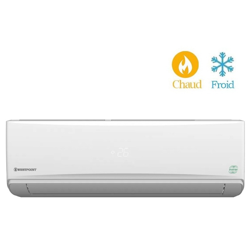Climatiseur Inverter WESTPOINT 12000 BTU Chaud Froid - Garantie 7ans