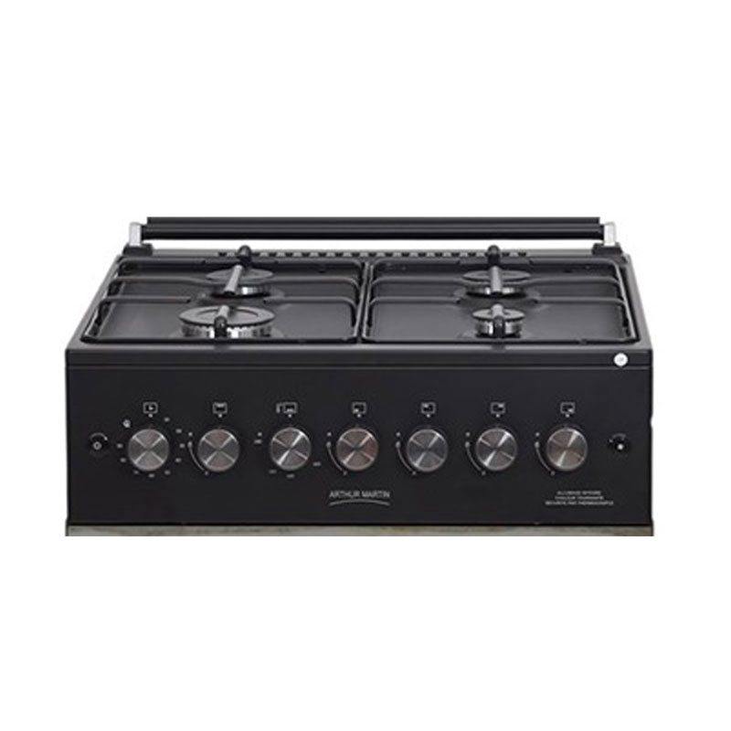 Cuisinière à Gaz ARTHUR MARTIN AMG60N 60cm 4 Feux – Noir
