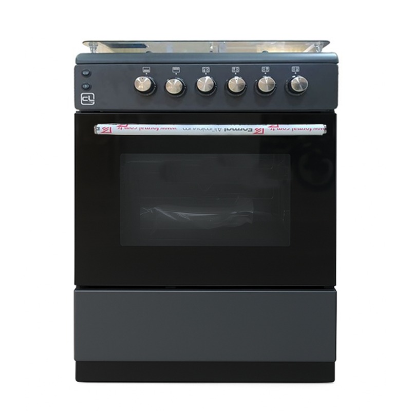 Cuisinière à Gaz CL CL66NVR-TC 4 Feux 60cm - Noir