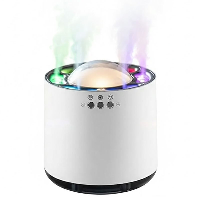 Diffuseur D'arome Humidificateur Anti Gravité LZ599 600ml - Blanc