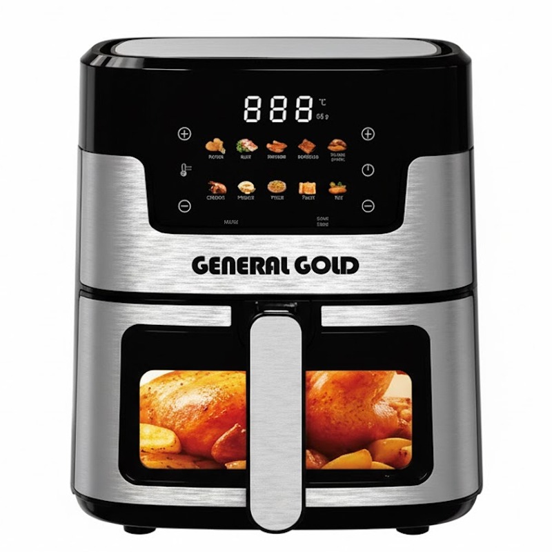 Friteuse Sans Huile GENERAL GOLD AF-5061S 8L - Noir