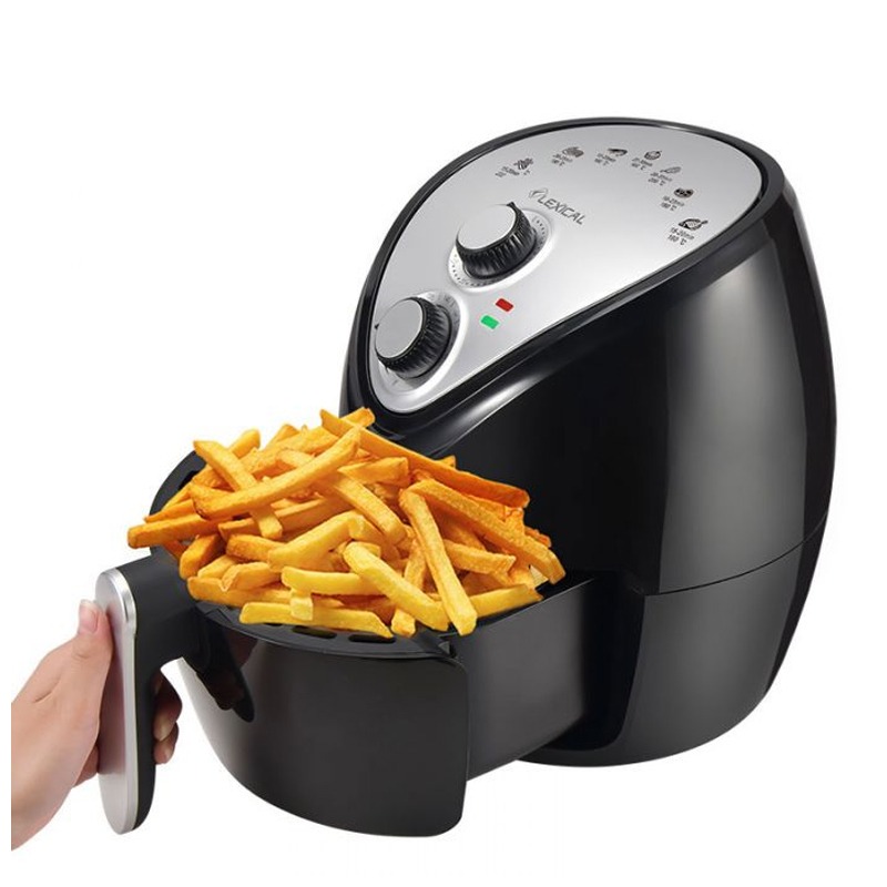 Friteuse Sans Huile LEXICAL LAF3002 1300 Watts – Noir