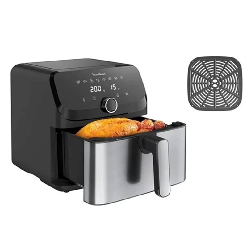 Friteuse Sans Huile MOULINEX EZ855D20 7.5L – Noir&Silver