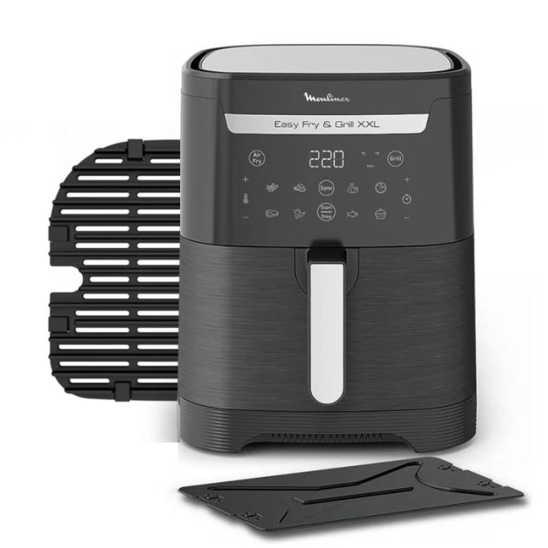 Friteuse Sans Huile MOULINEX EZ801810 6.5 L – Noir