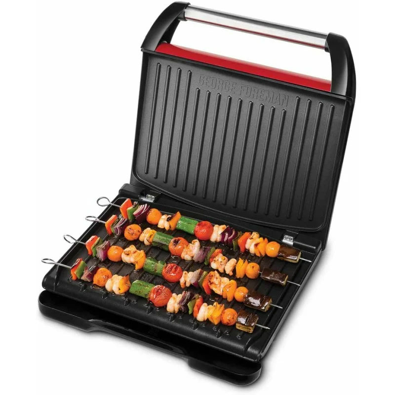 Grill Barbecue Électrique RUSSELL HOBBS 1650W - Rouge