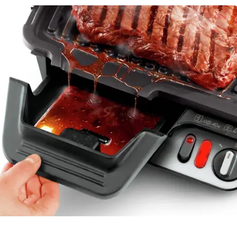 Grill Électrique TEFAL Ultracompact 600 Comfort 2000W – Noir