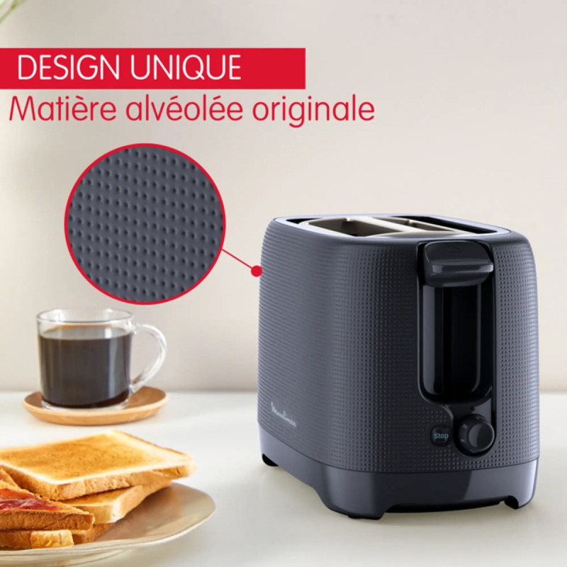 Grille Pain MOULINEX Morning LT2M810 850W – Noir