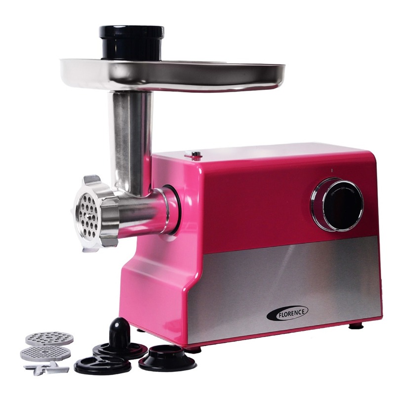 Hachoir à Viande FLORENCE MG-3621 2000W - Rose