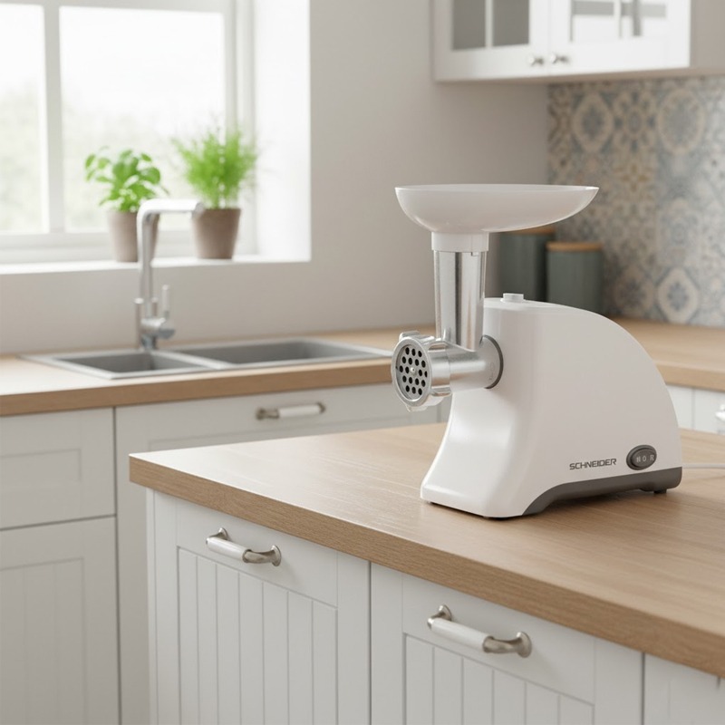 Hachoir à Viande SCHNEIDER SCHMG2000 2000W – Blanc