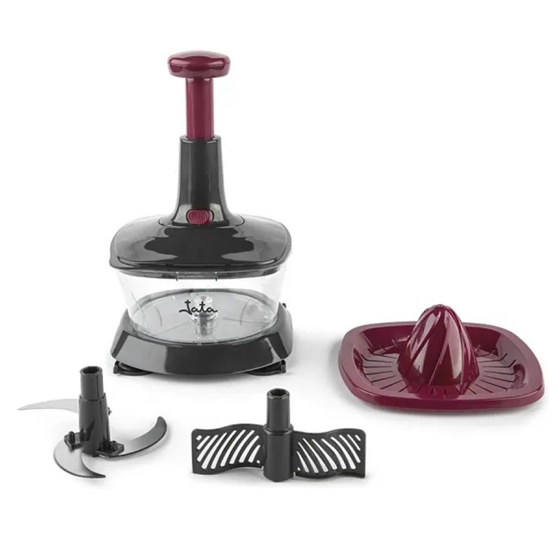 Hachoir Manuel 3EN1 JATA HMAQ4505 - Noir&Rouge