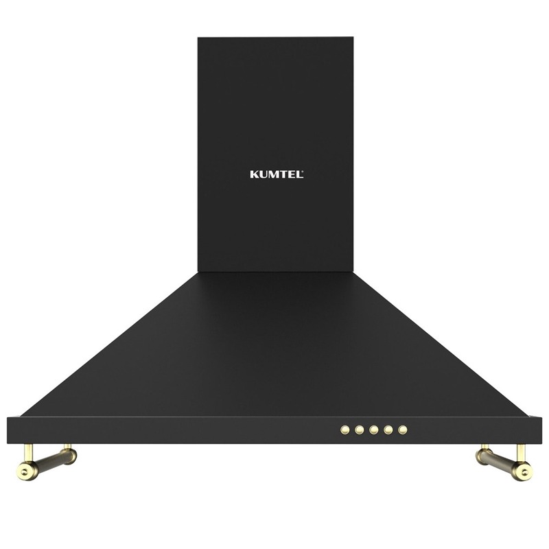 Hotte Pyramidale KUMTEL DP6-S 60cm - Noir