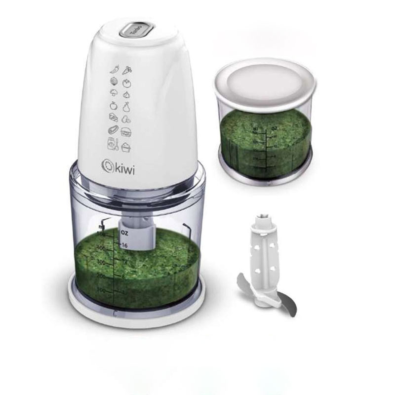 Mini Hachoir KIWI KC-8209 260W – Blanc