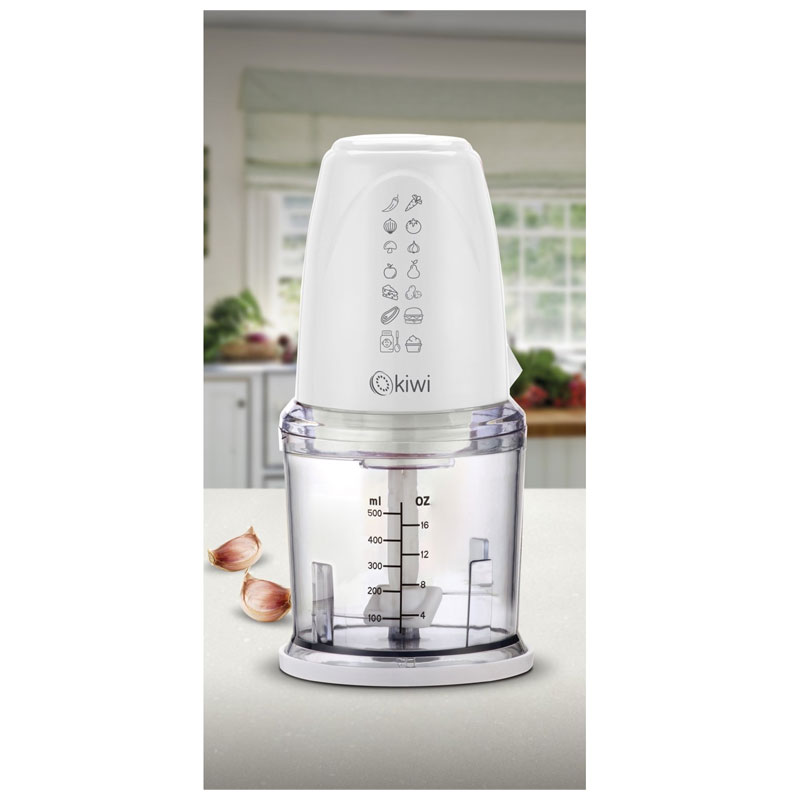 Mini Hachoir KIWI KC-8209 260W – Blanc