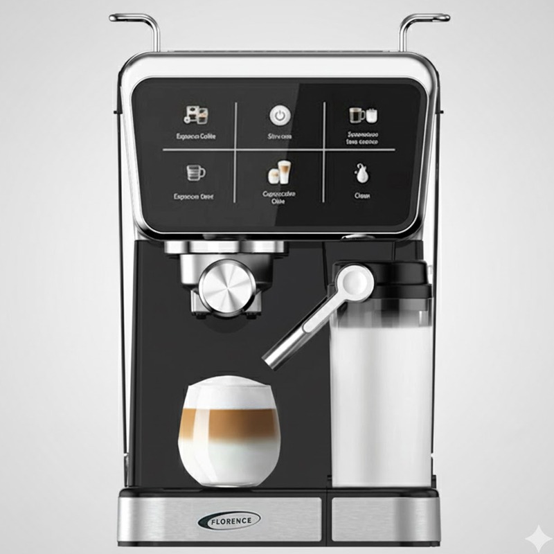 Machine à Café 5EN1 Expresso FLORENCE HK-456 1350W – Noir