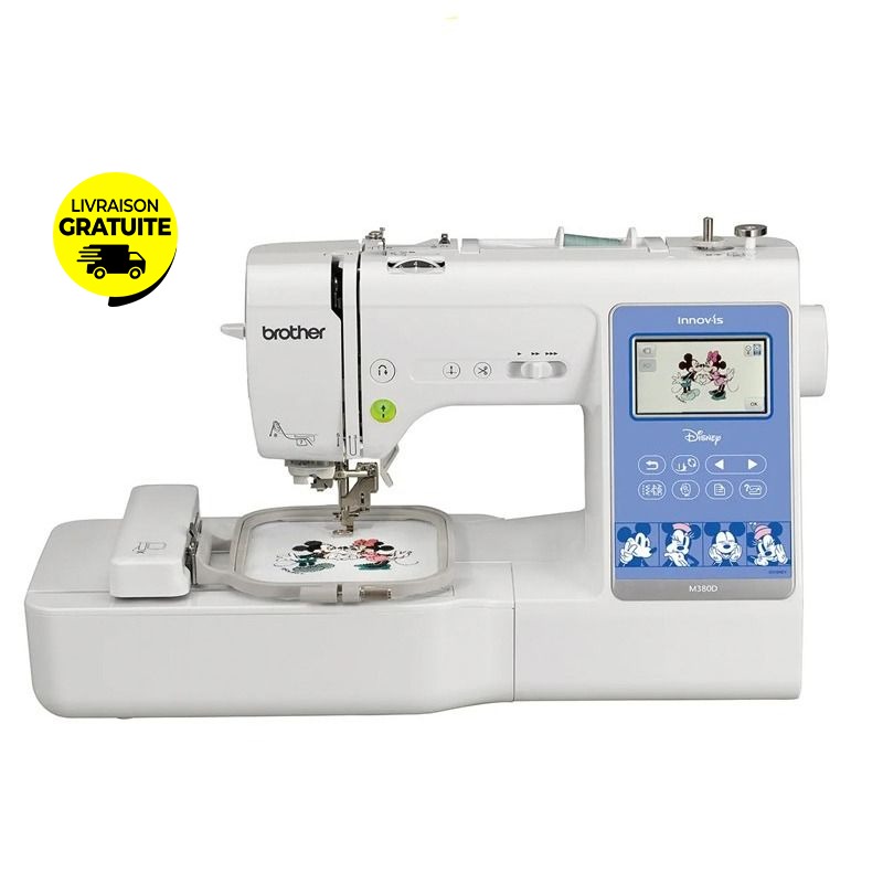 Machine à Coudre et à Broder BROTHER Innov-is M380D - Blanc