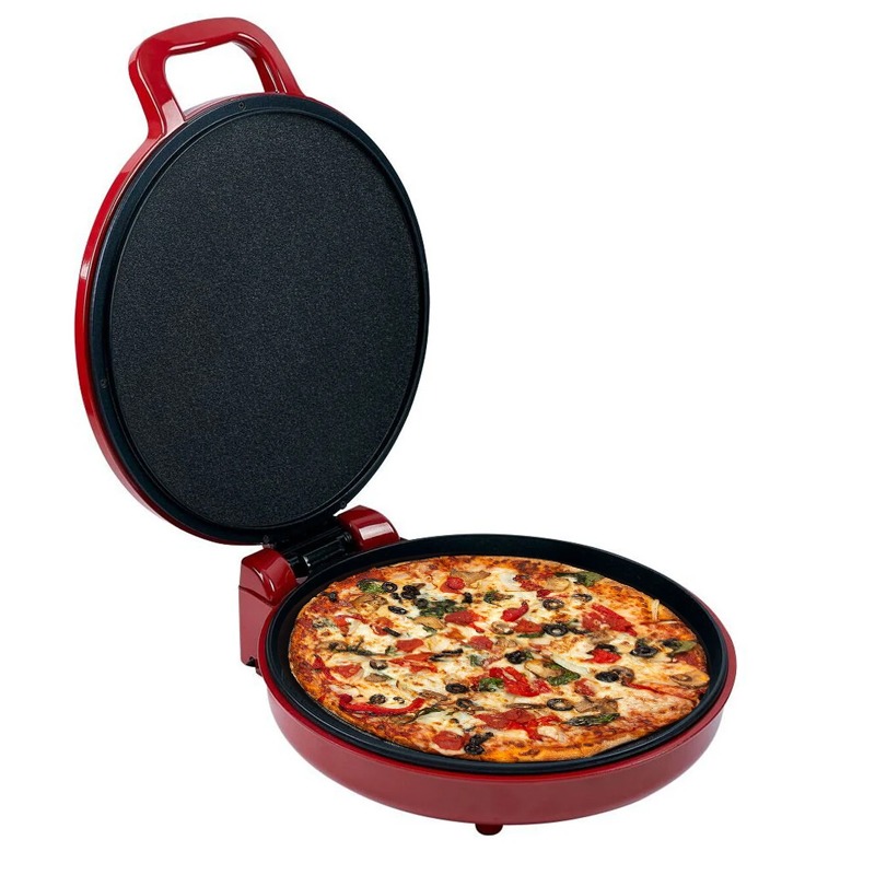 Machine à Pizza 2EN1 FLORENCE HK-418 1100W – Rouge