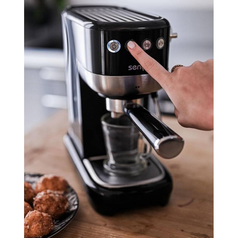 Machine à Café SENYA Expresso 1.1 L 1350W – Noir