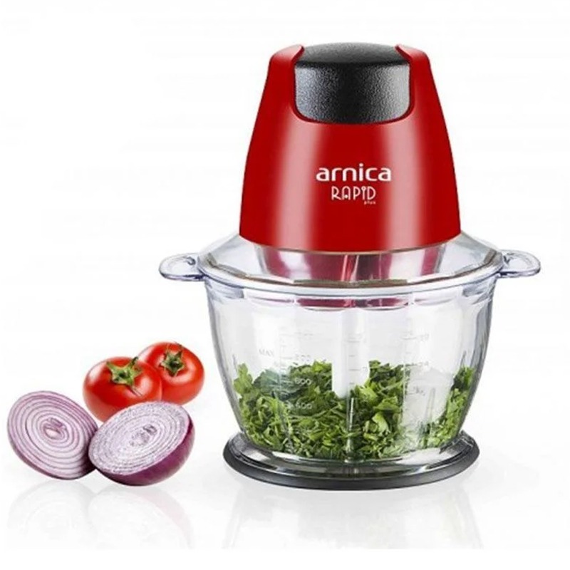 Mini Hachoir ARNICA GH21132 500Watts - Rouge