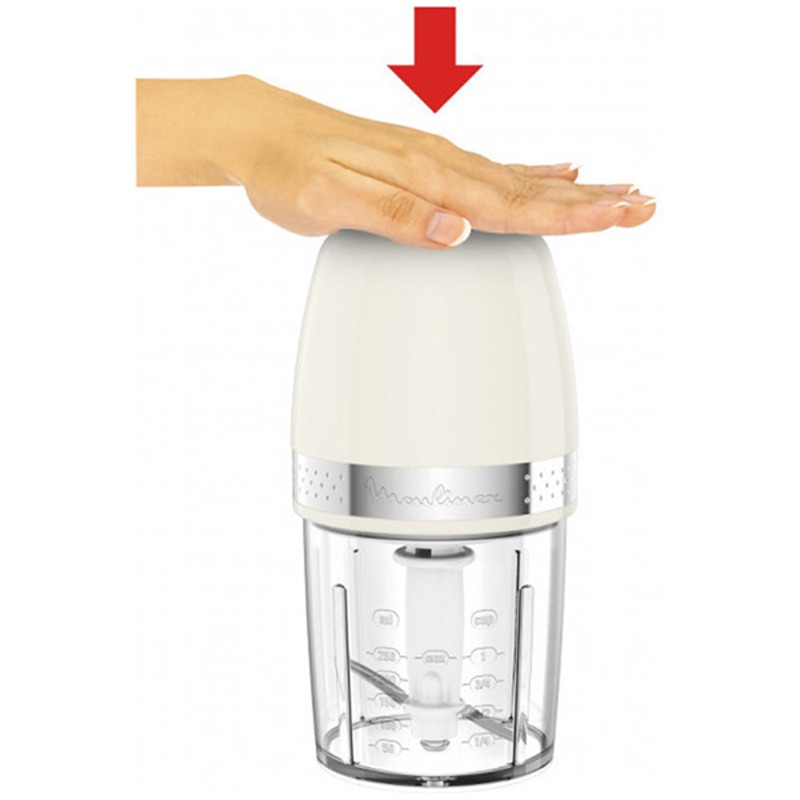Mini Hachoir Électrique MOULINEX DJ360A10 350W – Blanc