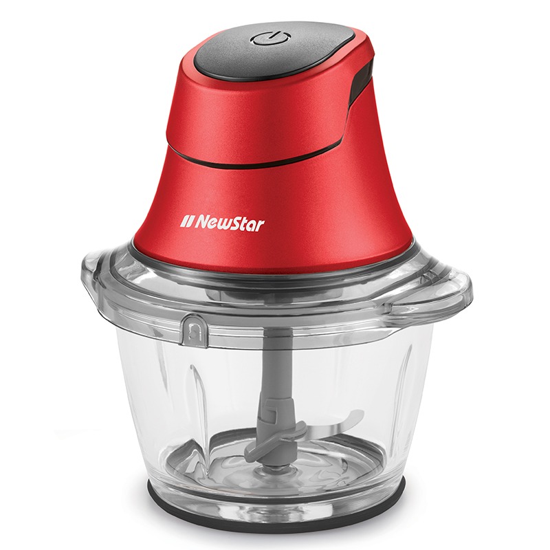 Mini Hachoir Électrique NEWSTAR P08R 600W - Rouge