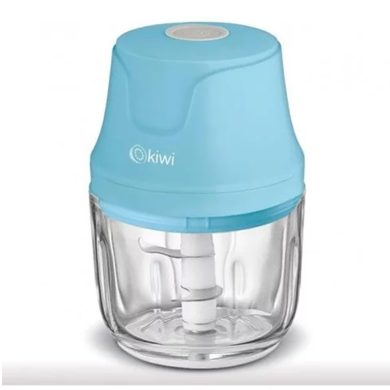 Mini Hachoir Sans Fil KIWI KC-8204 350ml - Bleu