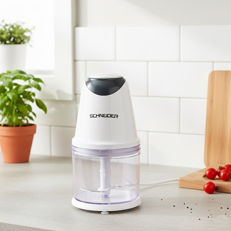 Mini Hachoir SCHNEIDER SCHMC260 260W – Blanc