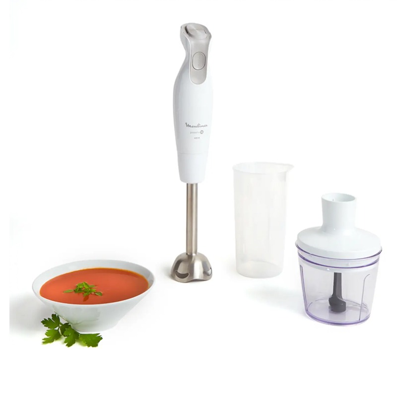 Mixeur Plongeant 3EN1 MOULINEX DD552110 600W - Blanc