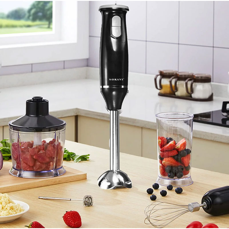 Mixeur Plongeant 5EN1 SOKANY SK-1714-5 800W – Noir